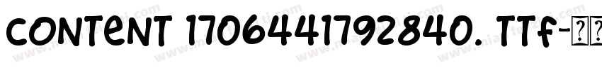 content 1706441792840. ttf字体转换
